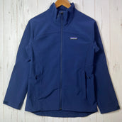 Patagonia Adze Jacket, Women's XXS Navy, Polyester Softshell Jacket with Polartec Windblock (z00054890).