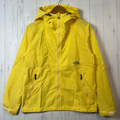 The North Face Compact Jacket, Women's Size L, Yellow. Nylon Windshell Jacket. z00055057.