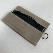 【OneSize ベージュ系】 Yamatabi ( 山旅 ) ダイニーマ製3つ折り軽量ウォレット ナイロン バッグ ストレージ 財布 ウォレット DCF ( ダイニーマ・コンポジット・ファブリック / キューベンファイバー ) z00054981 財布 ウォレッ