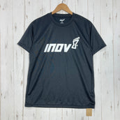 【Men's M ブラック系】 Inov8 ( イノヴェイト ) ゲット ア グリップ ショートスリーブ ティー Get a Grip Short Sleeve Tee ポリエステル ウェア トップス インナー シャツ ショートスリーブTシャツ クルーネック 化繊