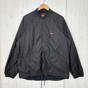 Nanga Rib Collar Coach Jacket (Men's XL, Black) NW2331-1E510 BLACK z00056066 BLACK Outerwear Jacket Tops