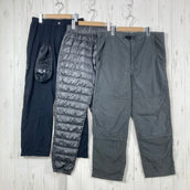 【Men's M ブラック系】 The North Face ( ザ・ノースフェイス ) ・マウンテンハードウェア ダウンパンツ・レインパンツ・ナイロンパンツ 計3点セット バルク販売 卸売り ウェア トップス アウター ジャケット フリース z00060083