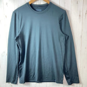 【Men's S ブラック系】 2015 Patagonia ( パタゴニア ) ロング スリーブ キャプリーン デイリー Tシャツ Long Sleeve Capilene Daily T-Shirt BLK ポリエステル ウェア トップス インナー シャツ ロン