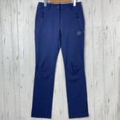 【Women's S ネイビー系】 Mammut ( マムート ) トレッカー 3.0 ソフトシェル パンツ アジアンフィット Trekkers 3.0 SO Pants AF ナイロン ウェア ボトムス ロングパンツ ソフトシェル z00057376 ソフトシェル