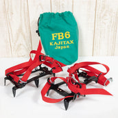 【OneSize ブラック系】 Kajitax ( カジタックス ) Fb-6 6本爪軽アイゼン クランポン アイゼン ウィンターギア - 【公式】2ndGEAR(セカンドギア)Webショップ【登山用品・アウトドア用品専門 買取販売店】