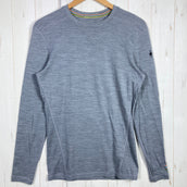 【Men's S グレー系】 Smartwool ( スマートウール ) クラシック サーマル メリノ ベースレイヤー クルー 250 Classic Thermal Merino Base Layer Crew 250 メリノウール ウェア トップス インナー