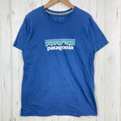 【Women's S ブルー系】 2020 Patagonia ( パタゴニア ) パステル P-6 ロゴ オーガニック クルー Tシャツ Pastel P-6 Logo Organic Crew T-Shirt SNBL オーガニックコットン ウェア トップス イン
