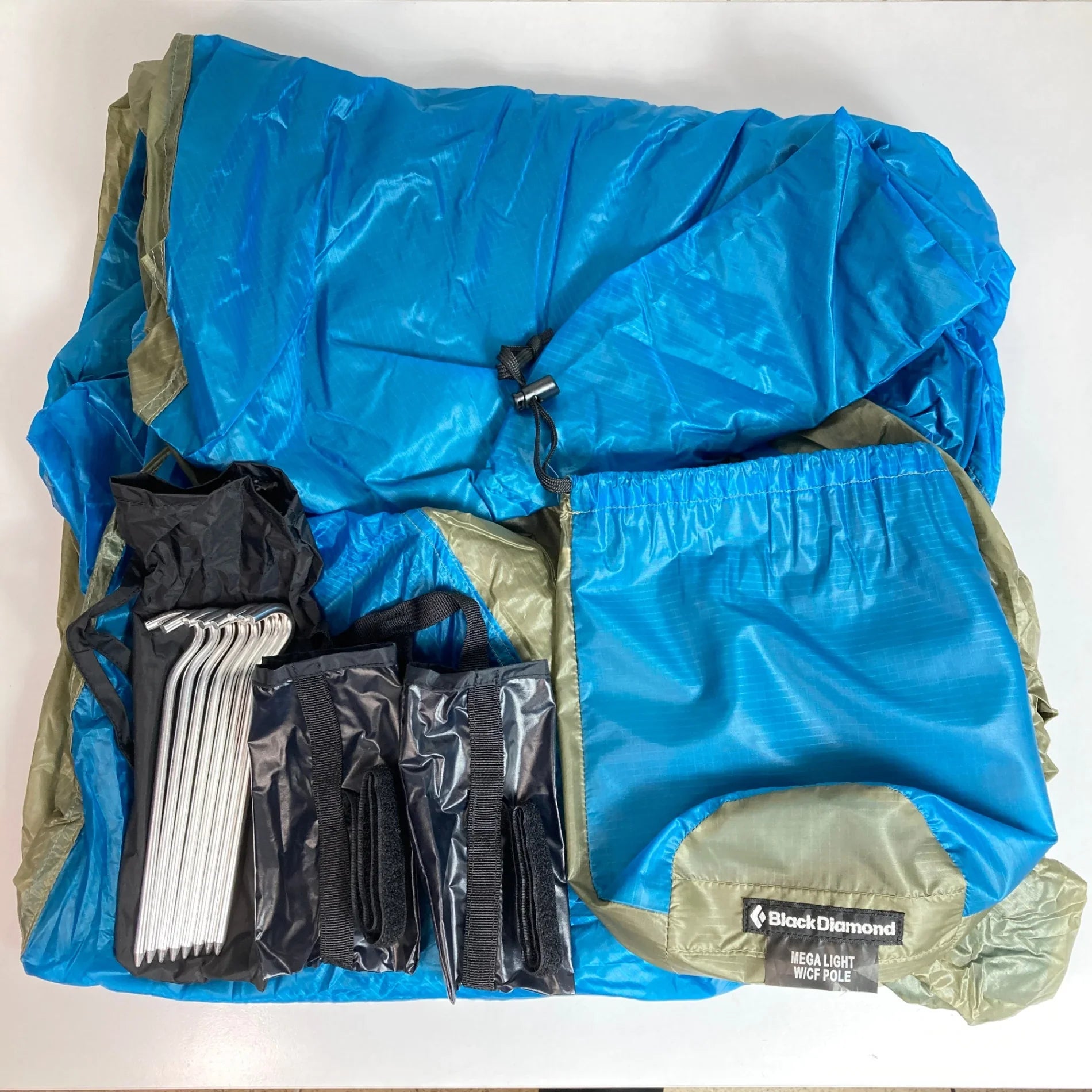 Black Diamond Mega Light Nylon Camping Tent (One Size, Blue