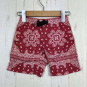 【Kid's 92 レッド系】 Gramicci ( グラミチ ) コットン ペイズリー ショーツ BANDANNA G-SHORTS コットン ウェア ボトムス ショーツ ショートパンツ コットン z00054050 コットン ショーツ ショートパンツ ボトムス