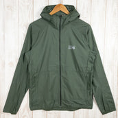 【Men's S グリーン系】 Mountain Hardwear ( マウンテンハードウェア ) コア エア シェル フーディ Kor Air Shell Hoody ナイロン OM3845 Men's ストレッチ ウィンドシェル アウター ジャケット トップス - 【公式】2ndGEAR(セカンドギア)Webショップ【登山用品・アウトドア用品専門 買取販売店】