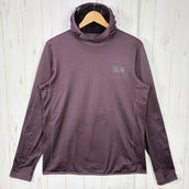 【Men's M パープル系】 Mountain Hardwear ( マウンテンハードウェア ) エア メッシュ フーディ Air Mesh Hoody ポリエステル ウェア トップス アウター ジャケット フリース Teijin Octa ( 帝人オクタ ) z