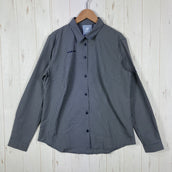 【Women's M グレー系】 Mammut ( マムート ) エイダ ロングスリーブ シャツ Aada Longsleeve Shirt ポリエステル ウェア トップス インナー シャツ ロングスリーブシャツ 化繊 z00056300 化繊 ロングスリーブシャツ