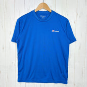 【Men's S ブルー系】 Berghaus ( バーグハウス ) ベーシック ティーシャツ Basic T-Shirt ポリエステル ウェア トップス インナー シャツ ショートスリーブTシャツ クルーネック 化繊 z00057920 化繊 ショートスリーブ