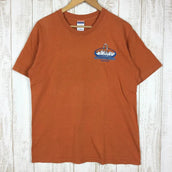 【Men's M オレンジ系】 パイプストーンマウンテニアリング Pipestone Mountaineering カラビナ Tシャツ 希少なアウトドアTシャツ Men's 化繊 ショートスリーブTシャツ クルーネック インナー シャツ トップス ウェア - 【公式】2ndGEAR(セカンドギア)Webショップ【登山用品・アウトドア用品専門 買取販売店】