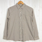 【Women's M ブラウン系】 The North Face ( ザ・ノースフェイス ) ロングスリーブ ヒデンバリー シャツ L/S Hidden Valley Shirt NRW11966 Asian Women's 化繊 ロングスリーブシャツ インナー シャ