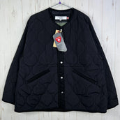 【Women's M ブラック系】 Wildthings ( ワイルドシングス ) キルティング ノーカラー ジャケット Quilting No Collar Jacket WTL24105SN BLACK z00056184 BLACK 化繊インサレーション アウター