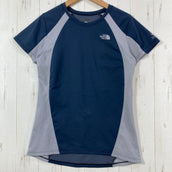 【Women's M ネイビー系】 The North Face ( ザ・ノースフェイス ) ショートスリーブ エンデューロ クルー S/S Enduro Crew ポリエステル ウェア トップス インナー シャツ ショートスリーブTシャツ クルーネック 化繊 z000