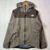 The North Face Men's Climb Light Jacket, Size L, Beige. Nylon outerwear, rain shell jacket (z00055101).