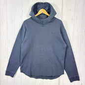 【Men's L ブルー系】 Rokx ( ロックス ) コットンウッド スウェット プルオーバー パーカー Cottonwood Sweat PO Parka RXMF204122 INDIGO z00056143 INDIGO コットン フーディ インナー シ