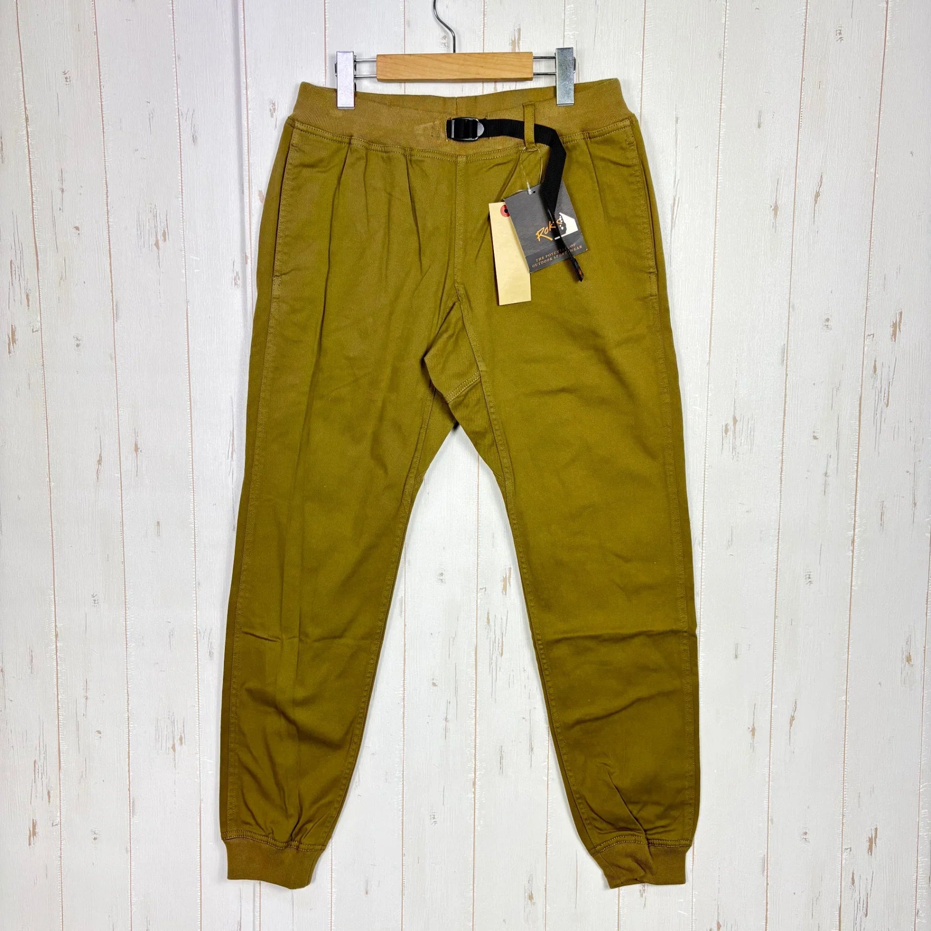 Men's S カーキ系】 Rokx ( ロックス ) エムジー ウッド パンツ MG