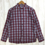 【Men's L レッド系】 The North Face ( ザ・ノースフェイス ) ウール プラッド シャツ Wool Plaid Shirt NR61310 Asian Men's GR ガッシュレッド ウール ロングスリーブシャツ インナー シャツ トップ - 【公式】2ndGEAR(セカンドギア)Webショップ【登山用品・アウトドア用品専門 買取販売店】