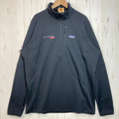 男士大号黑色 2022 款 Patagonia R1 套头衫,一款难得一见的 Silversea Expeditions 企业制服风格外套。另有抓绒外套 (z0005) 可供选择。