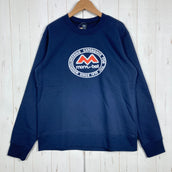 【Men's M ネイビー系】 Montbell ( モンベル ) 50th コットン スウェットシャツ Mマーク 50th Cotton Sweatshirt M Mark コットン ウェア トップス アウター ジャケット フリース z00055621 フリース