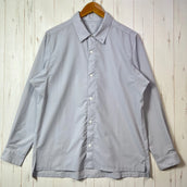 Yamatomichi (Yama to Michi) Women's UL Short Shirt, Size Medium, Gray. Polyester, Long Sleeve Shirt, Synthetic Fiber, Top, Undershirt, z00055102.