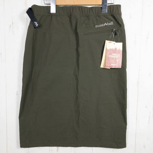 【Women's M グリーン系】 Montbell ( モンベル ) ストレッチ O.D. スカート ナイロン ウェア ボトムス スカート z00052691 スカート ボトムス ウェア