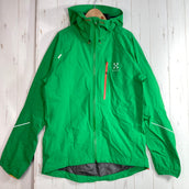 【Men's S グリーン系】 Haglofs ( ホグロフス ) リム 3 ジャケット L.I.M III Jacket ナイロン ウェア トップス アウター ジャケット レインシェル z00055770 レインシェル アウター ジャケット トップス ウェア