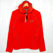 【Men's S オレンジ系】 Mountain Hardwear ( マウンテンハードウェア ) デスナ フーディ Desna Hoody ポリエステル ウェア トップス アウター ジャケット フリース ポーラテック・パワーストレッチ z00053932 フリー