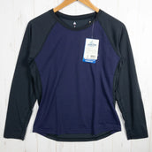 【Women's M パープル系】 Montbell ( モンベル ) WIC.ラグラン ロングスリーブT DC / PC ダークチャコール / パープルネイビー ポリエステル ウェア トップス インナー シャツ ロングスリーブTシャツ クルーネック 化繊 z00052 - 【公式】2ndGEAR(セカンドギア)Webショップ【登山用品・アウトドア用品専門 買取販売店】