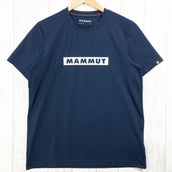 【Men's M ネイビー系】 Mammut ( マムート ) キューディー ロゴ プリント Tシャツ アジアンフィット QD Logo Print T-Shirt AF ポリエステル ウェア トップス インナー シャツ ショートスリーブTシャツ クルーネック z0 - 【公式】2ndGEAR(セカンドギア)Webショップ【登山用品・アウトドア用品専門 買取販売店】