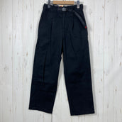 【Women's S ブラック系】 Gramicci ( グラミチ ) ベルト タック ワイド パンツ Belt Tuck Wide Pants 入手困難 Dickies × FREAK'S STORE 別注 トリプルネーム ポリエステル ウェア ボトムス ロングパンツ