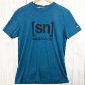 【Men's S ブルー系】 Supernatural | Sn ( スーパーナチュラル ) エッセンシャル アイディー Tシャツ Essential Id Tee メリノウール Men's ウール ショートスリーブTシャツ クルーネック インナー シャツ トッ - 【公式】2ndGEAR(セカンドギア)Webショップ【登山用品・アウトドア用品専門 買取販売店】
