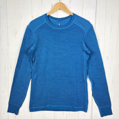 【Men's M ブルー系】 Aclima ( アクリマ ) ストリームウール クルーネック StreamWool Crewneck 108458 374 CORSAIR z00055906 374 CORSAIR ウール ロングスリーブTシャツ クルーネック イ