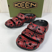 【Unisex 26.0cm レッド系】 Keen ( キーン ) YOGUI ARTS × THC コラボモデル サンダル 1026000 RIP CITY PAISLEY z00055301 RIP CITY PAISLEY サンダル フットウェア