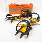 【OneSize ブラック系】 Grivel ( グリベル ) G10 ニュークラシック ハーネス式 ストラップ式 ウィンターギア クランポン アイゼン z00052820 クランポン アイゼン ウィンターギア