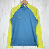 【Women's S ネイビー系】 Mammut ( マムート ) イリニザ ライト ジッププル Illiniza Light Zip Pull ポリエステル ウェア トップス インナー シャツ ロングスリーブシャツ 化繊 z00054172 化繊 ロングスリーブシャ