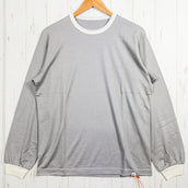 【Men's M グレー系】 Ridge Mountain Gear ( リッジマウンテンギア ) アンワインド メリノ ティー ロングスリーブ Unwind Merino Tee Long Sleeve Warm Pebble メリノウール ウェア トップス イ - 【公式】2ndGEAR(セカンドギア)Webショップ【登山用品・アウトドア用品専門 買取販売店】