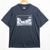 【Men's M ブラック系】 The North Face ( ザ・ノースフェイス ) ショートスリーブトリプルグラデーションティー S/S TRI GRADAT Tee Tシャツ ポリエステル ウェア トップス インナー シャツ ショートスリーブTシャツ クルー