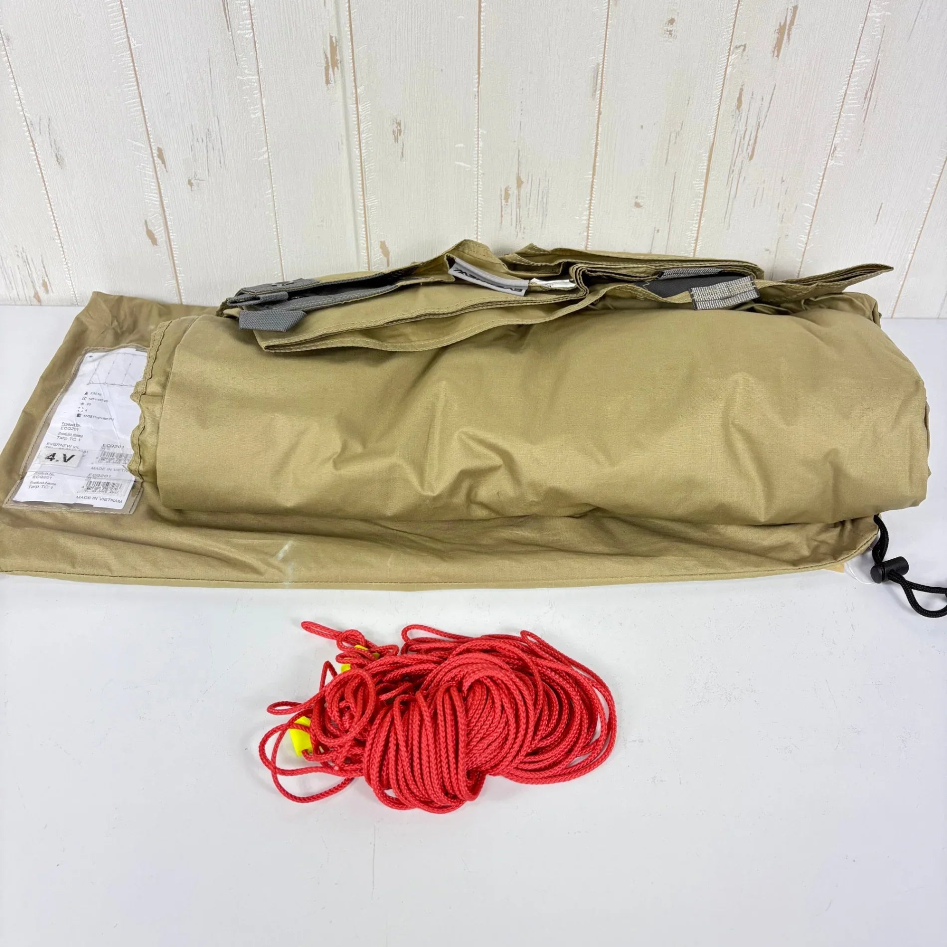 【OneSize ベージュ系】 Evernew ( エバニュー ) タープ ティーシー ワン Tarp Tc 1 ECQ201 z00056826  タープ キャンピングギア OneSize ベージュ系】 Evernew ( エバニュー ) タープ ティーシー ワン