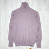 Men's Size Small Purple The North Face Globefit High Neck Wool Long Sleeve Shirt (Z00054773)
