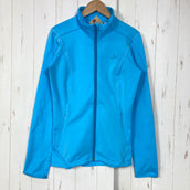 【Women's XS ブルー系】 Salomon ( サロモン ) アクティブ サーマル フリース ジャケット Active Thermal Fleece Jacket ポリエステル ウェア トップス アウター ジャケット フリース z00059202 フリース ア