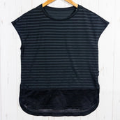 【Women's M ブラック系】 Cw-X ( シーダブリューエックス ) アウター トップ ヨガウエア Tシャツ(半袖) OUTER TOP YOGA WEAR T-SHIRT (SHORT SLEEVE) ポリエステル ウェア トップス インナー シャツ ショート - 【公式】2ndGEAR(セカンドギア)Webショップ【登山用品・アウトドア用品専門 買取販売店】