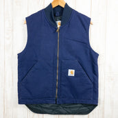 【Men's M ネイビー系】 1990s Carhartt ( カーハート ) アークティック キルテッド ダック ベスト Arctic Quilted Duck Vest Midnight 希少カラー 入手困難 コットン ウェア トップス ベスト コットン z0 - 【公式】2ndGEAR(セカンドギア)Webショップ【登山用品・アウトドア用品専門 買取販売店】