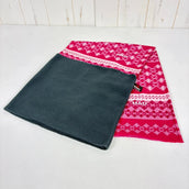 HAD Fleece Tube Neck Warmer, One Size, Pink, Polyester, Clothing, Accessories, Neckwear, Neck Gaiter, Neck Warmer, z00055085