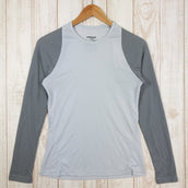 【Women's S グレー系】 Patagonia ( パタゴニア ) キャプリーン 2 ライトウェイト クルー Capilene 2 LW Crew ポリエステル 44820 International Women's 化繊 ロングスリーブTシャツ クルーネック - 【公式】2ndGEAR(セカンドギア)Webショップ【登山用品・アウトドア用品専門 買取販売店】