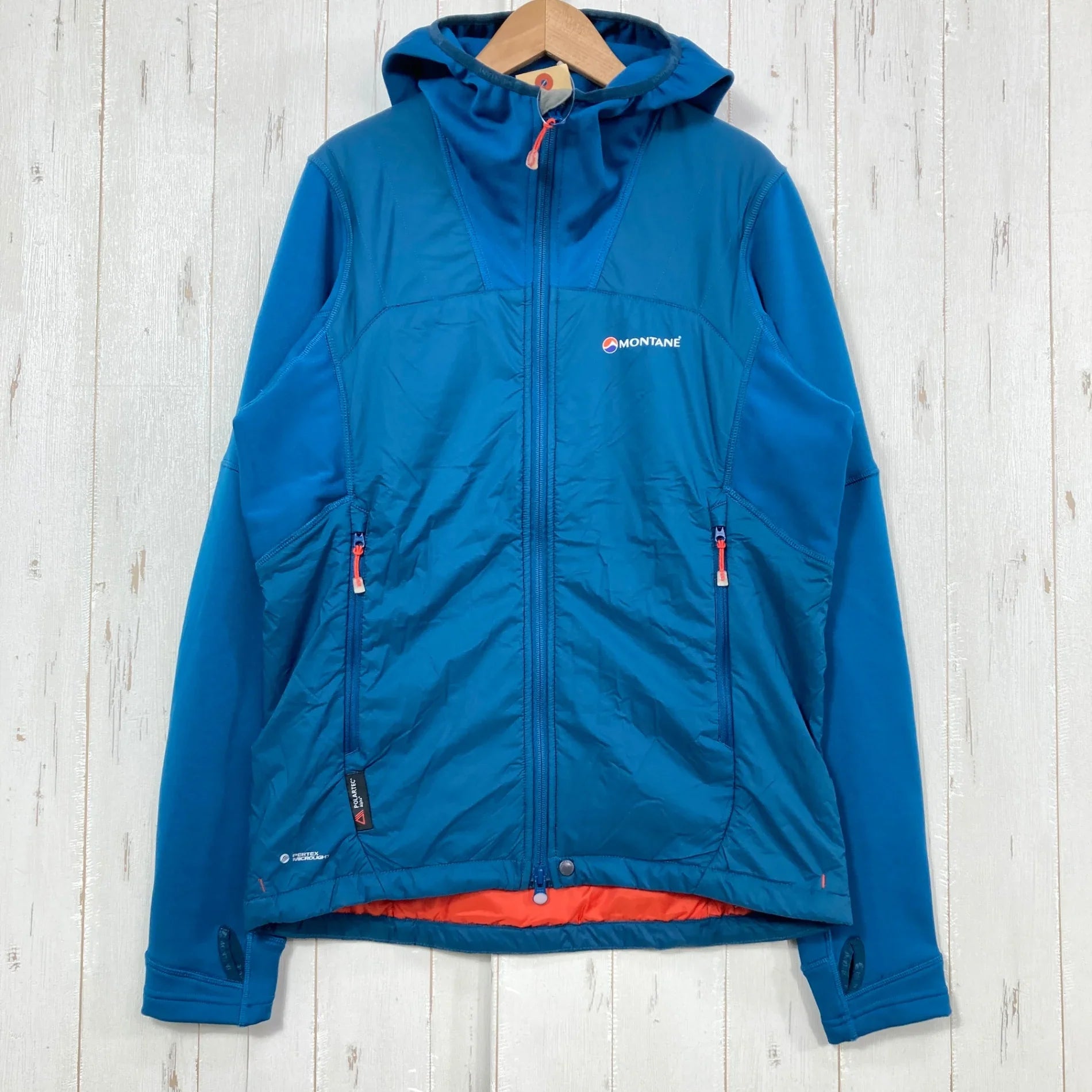 【Men's S ネイビー系】 Montane ( モンテイン ) アルファガイド ジャケット Alpha Guide Jacket Moroccan blue / Burnt orange 化繊ダウン ウェア Men's S ネイビー系】 Montane ( モンテイン ) アルファガイド