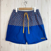 【Men's M ブルー系】 2018 Patagonia ( パタゴニア ) ストレッチ ウェーブフェアラー ボレー ショーツ 17インチ Stretch Wavefarer Volley Shorts 17in SPRB ナイロン ウェア ボトムス ショーツ